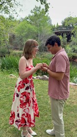 She said yes!